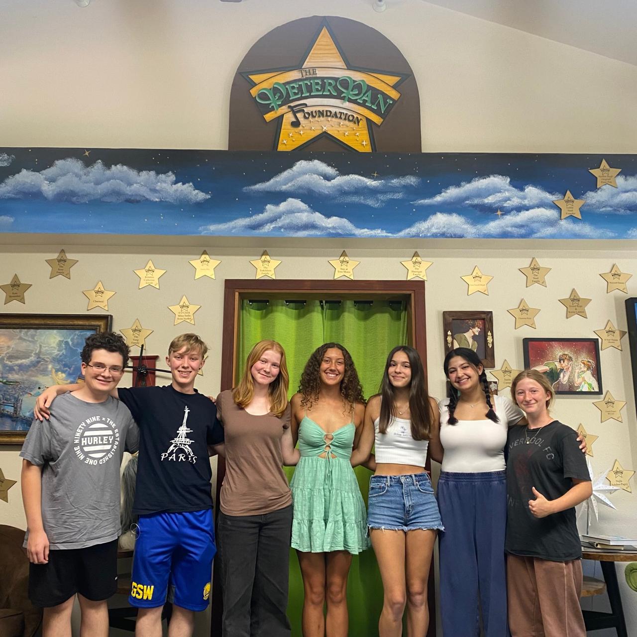 Peter Pan Foundation cast performing The Wizard of Oz