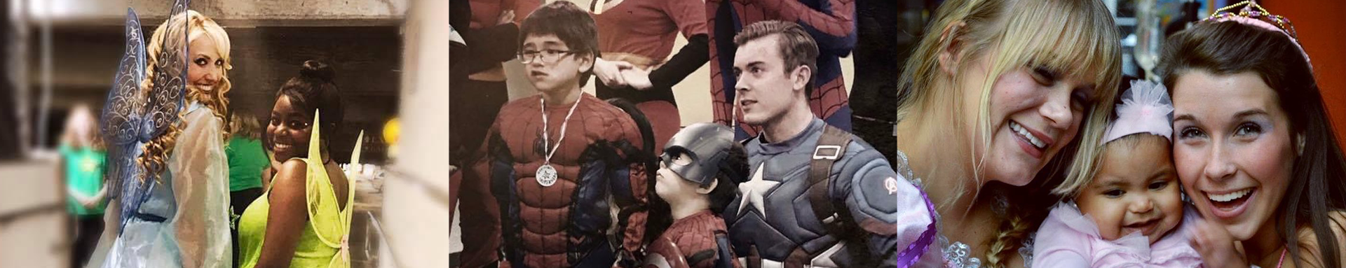 Young performers taking a bow after a show