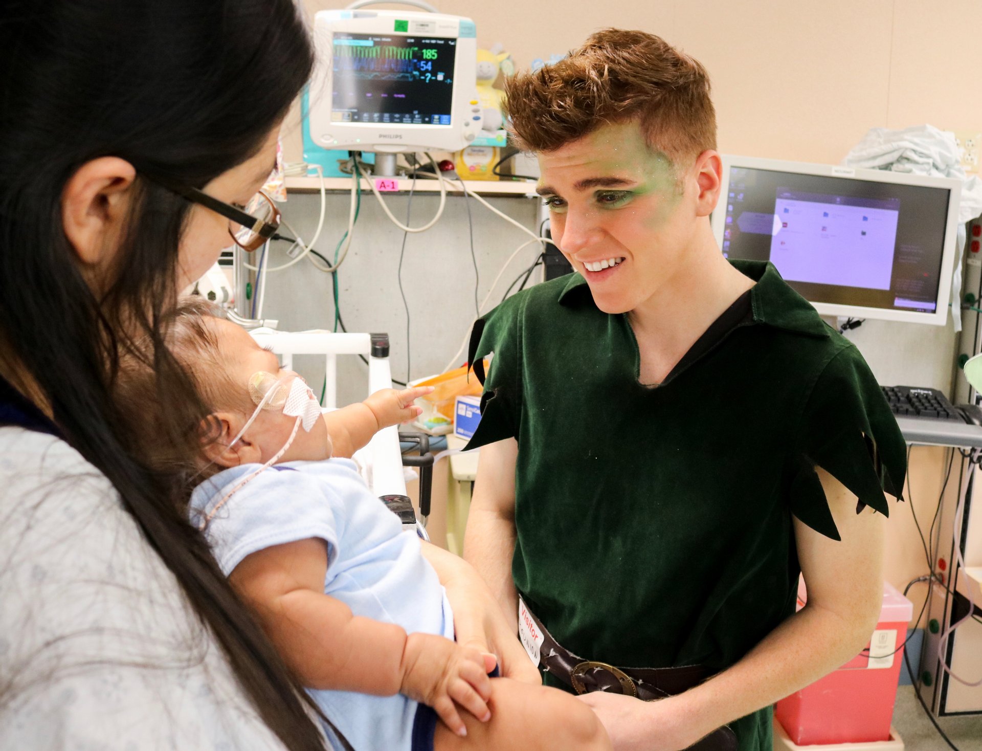 Students in rehearsal